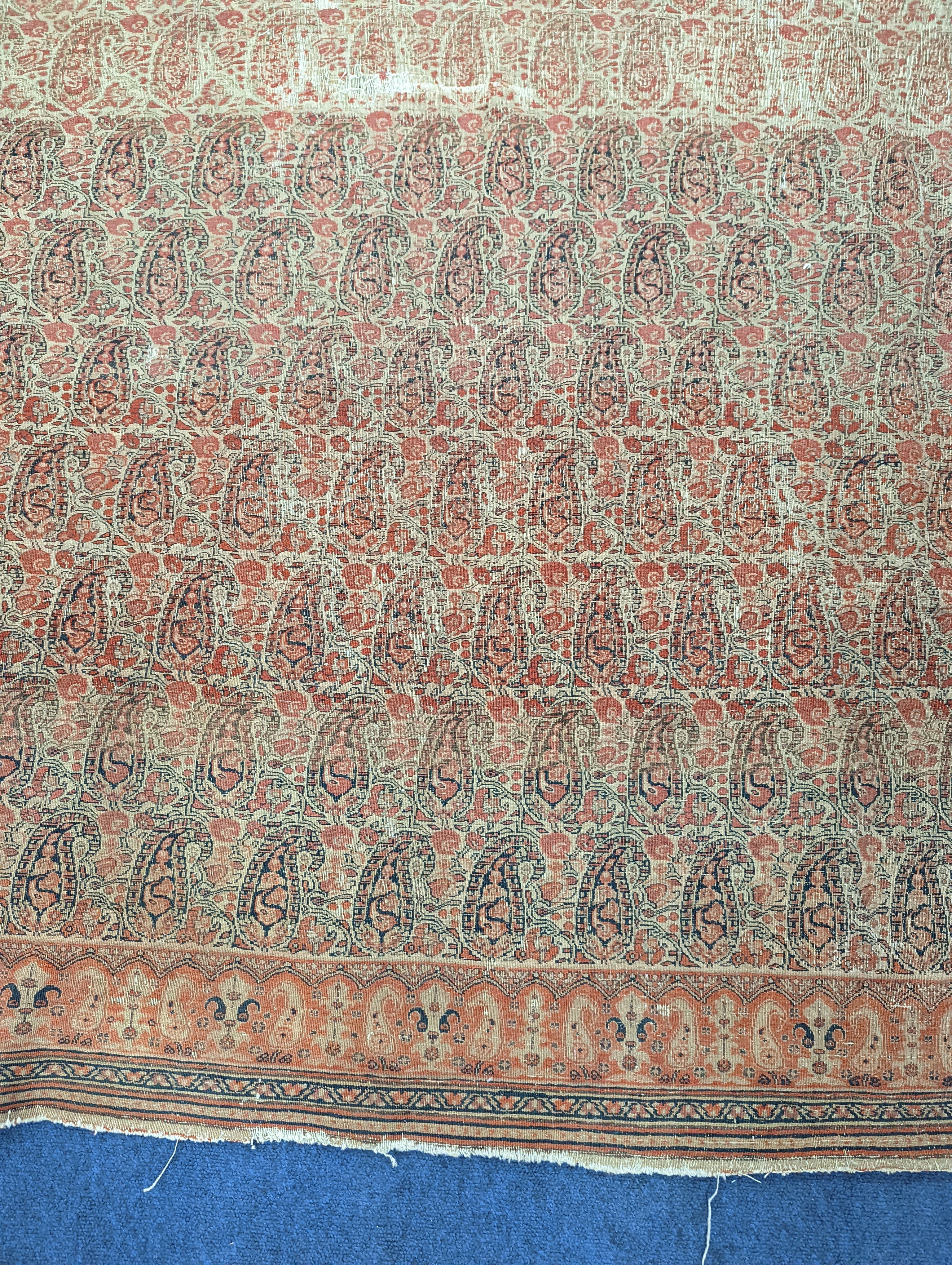 Three antique rugs, Caucasian and North West Persian, largest 230 x 154cm